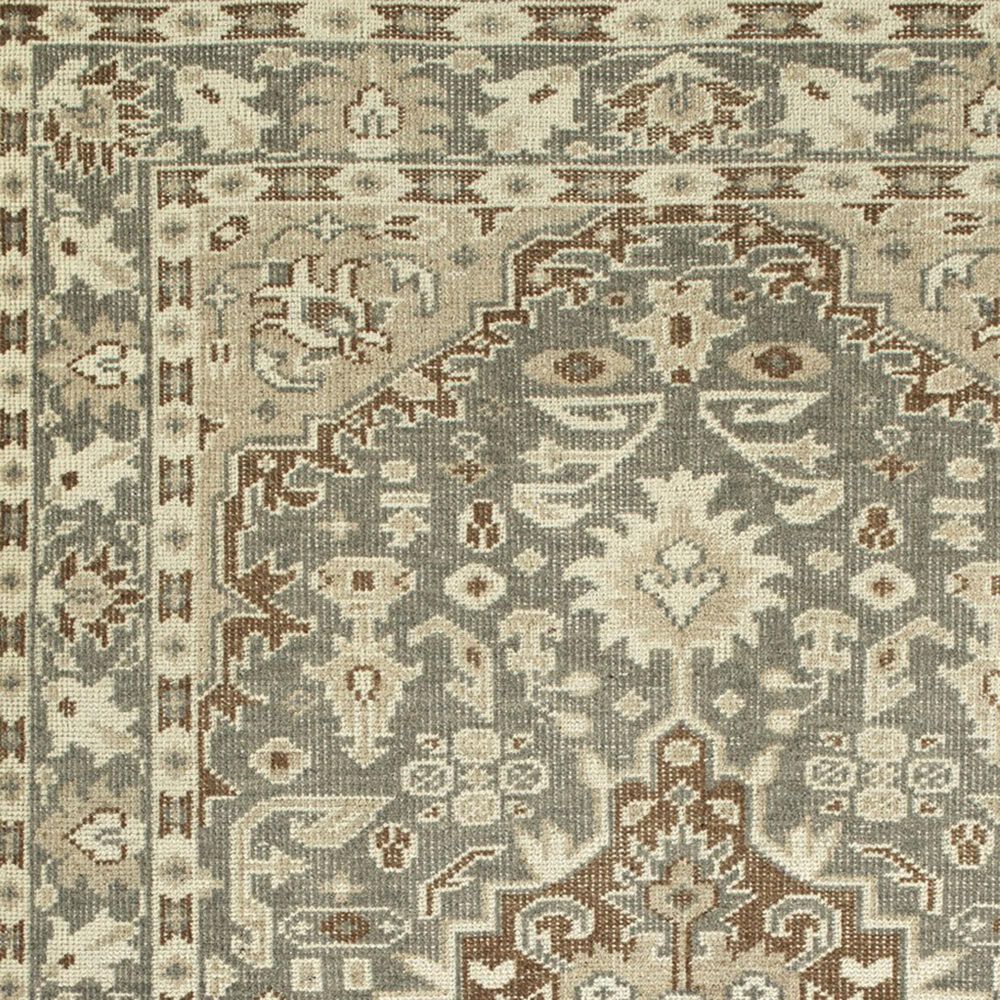 2' x 3' Grey Kaleen Herrera Collection Hand-Knotted Area Rug 2' x 3' Grey Kaleen Herrera Collection Hand-Knotted Area Rug